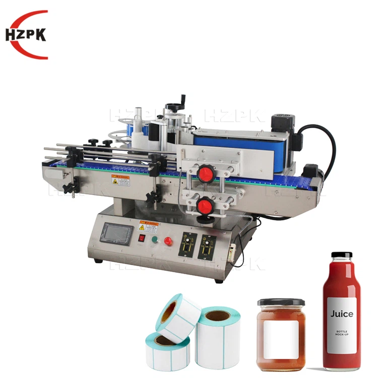 Automata kerek üveg matrica címkéző gép